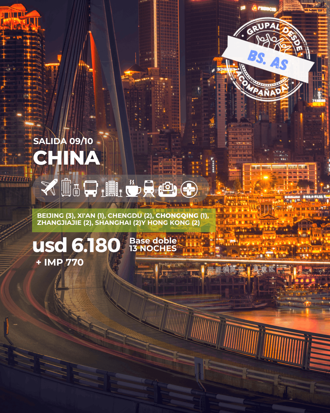 Viajes en Promocion Ramos Mejia Haedo Villa Sarmiento