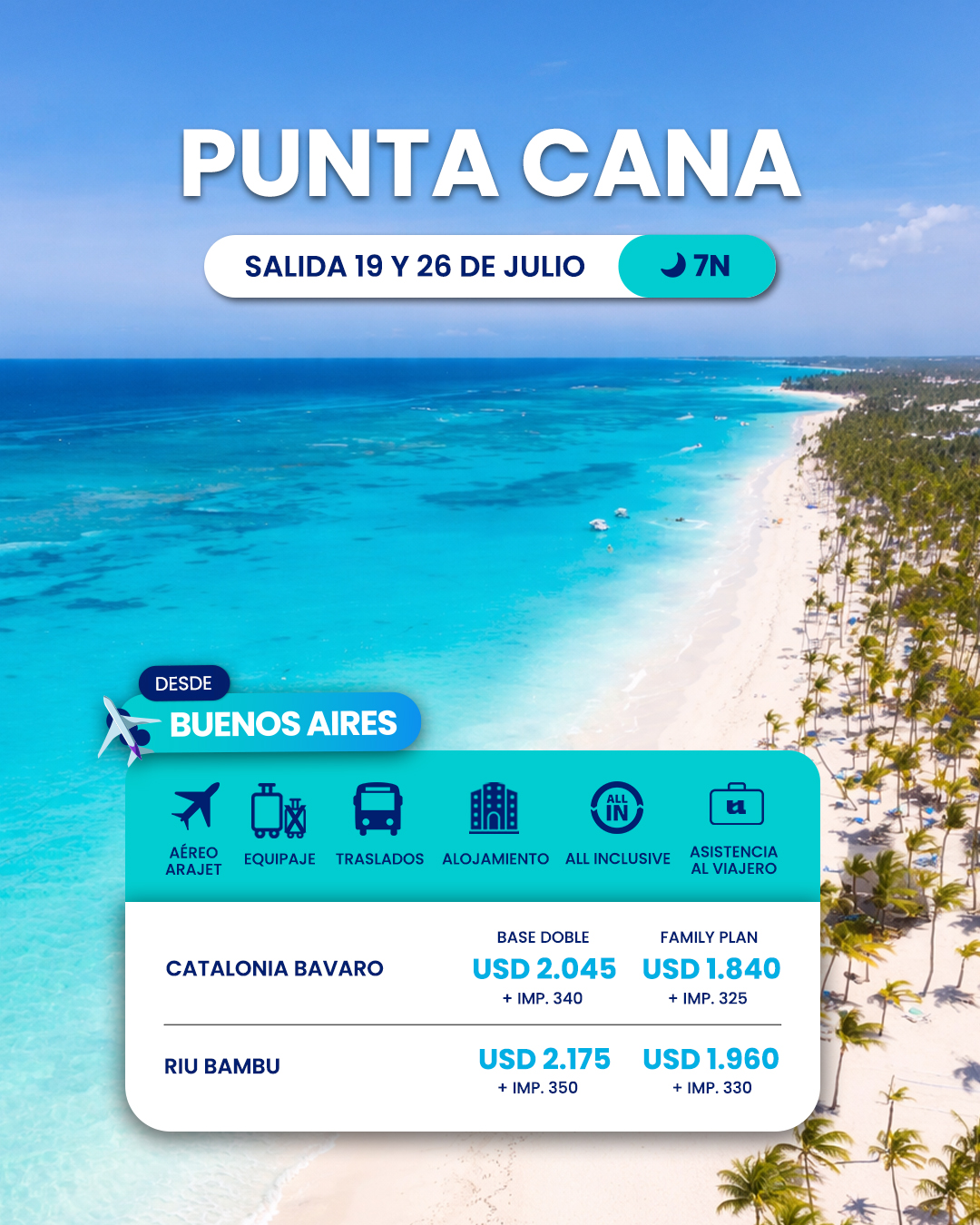 Viajes para Solteros Zona Oeste