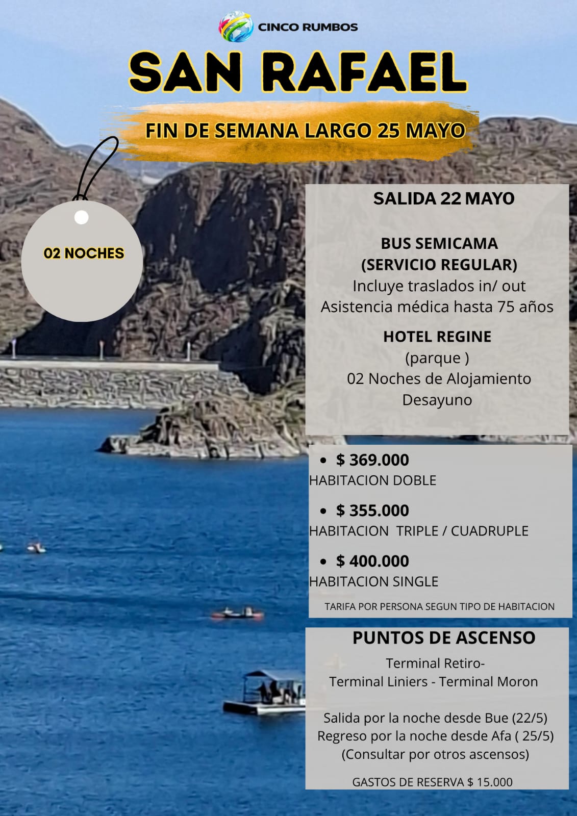 Paquetes Turisticos por Argentina Promociones en Ramos Mejia