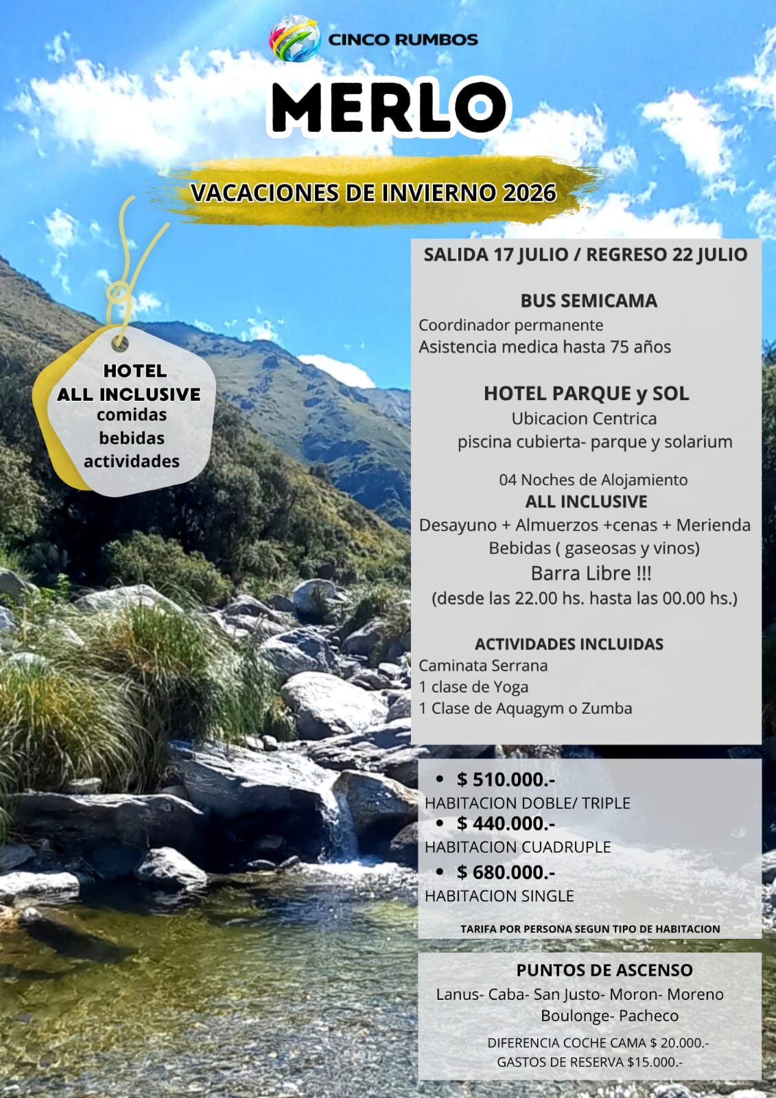 Agencia de Viajes Zona Oeste Promociones