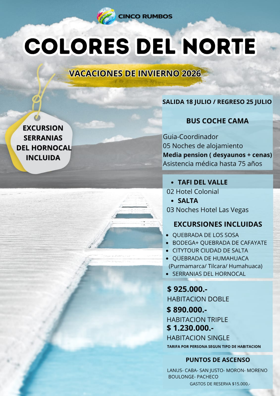 Agencias de Turismo Villa Sarmiento Lomas del Mirador