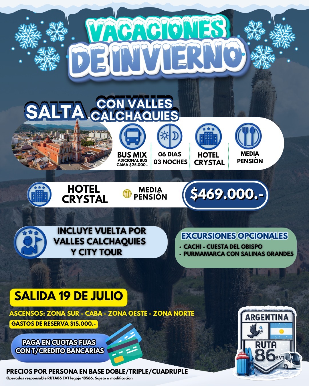 Agencia de Viajes Paquetes 2016 Argentina