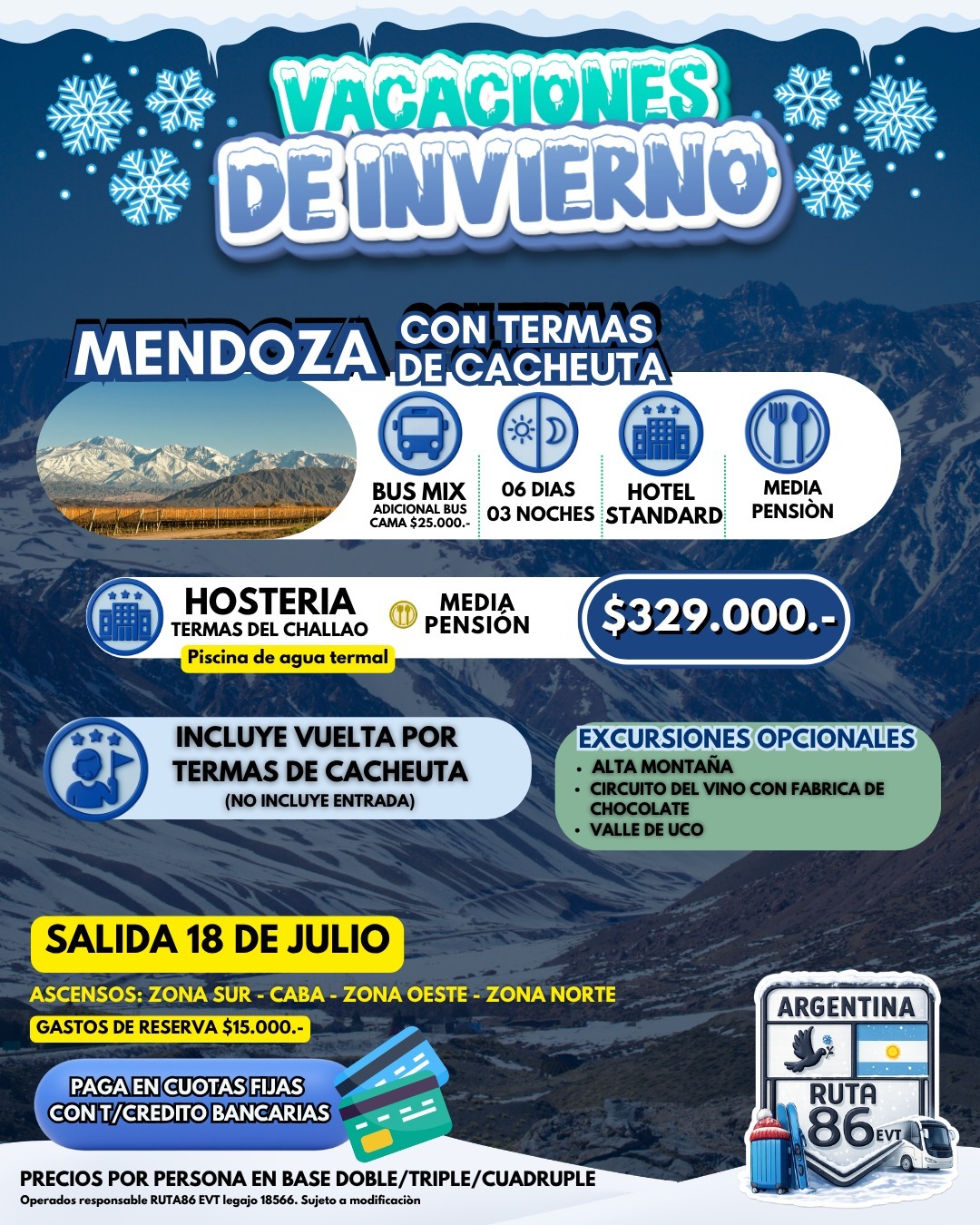 Agencia de Viajes en Zona Oeste